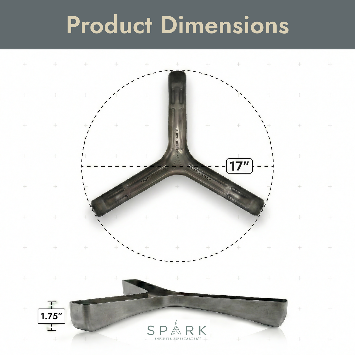 Spark Infinite Fire Starter – Reusable, Low-Smoke Fire in Minutes