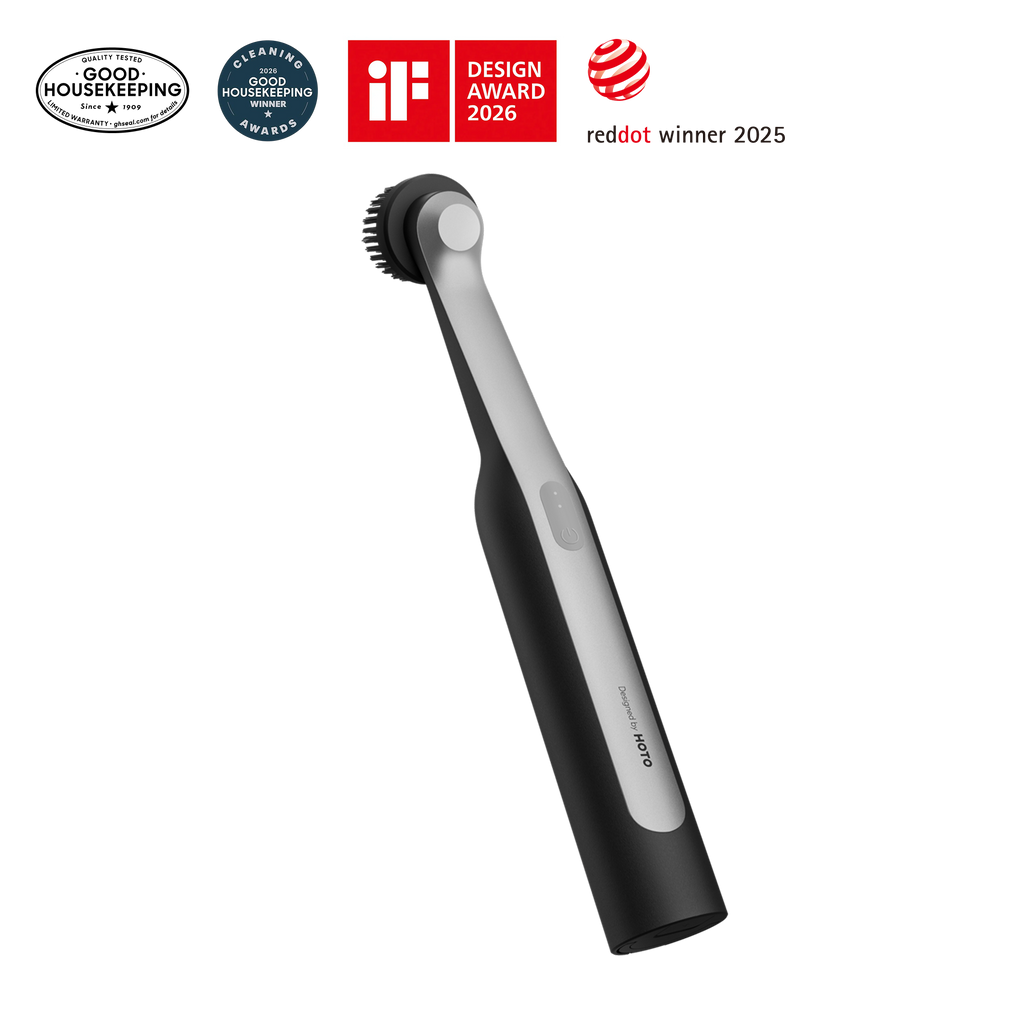 HOTO Wand™ Cordless Spin Scrubber – Grout, Tile & Tub Cleaner