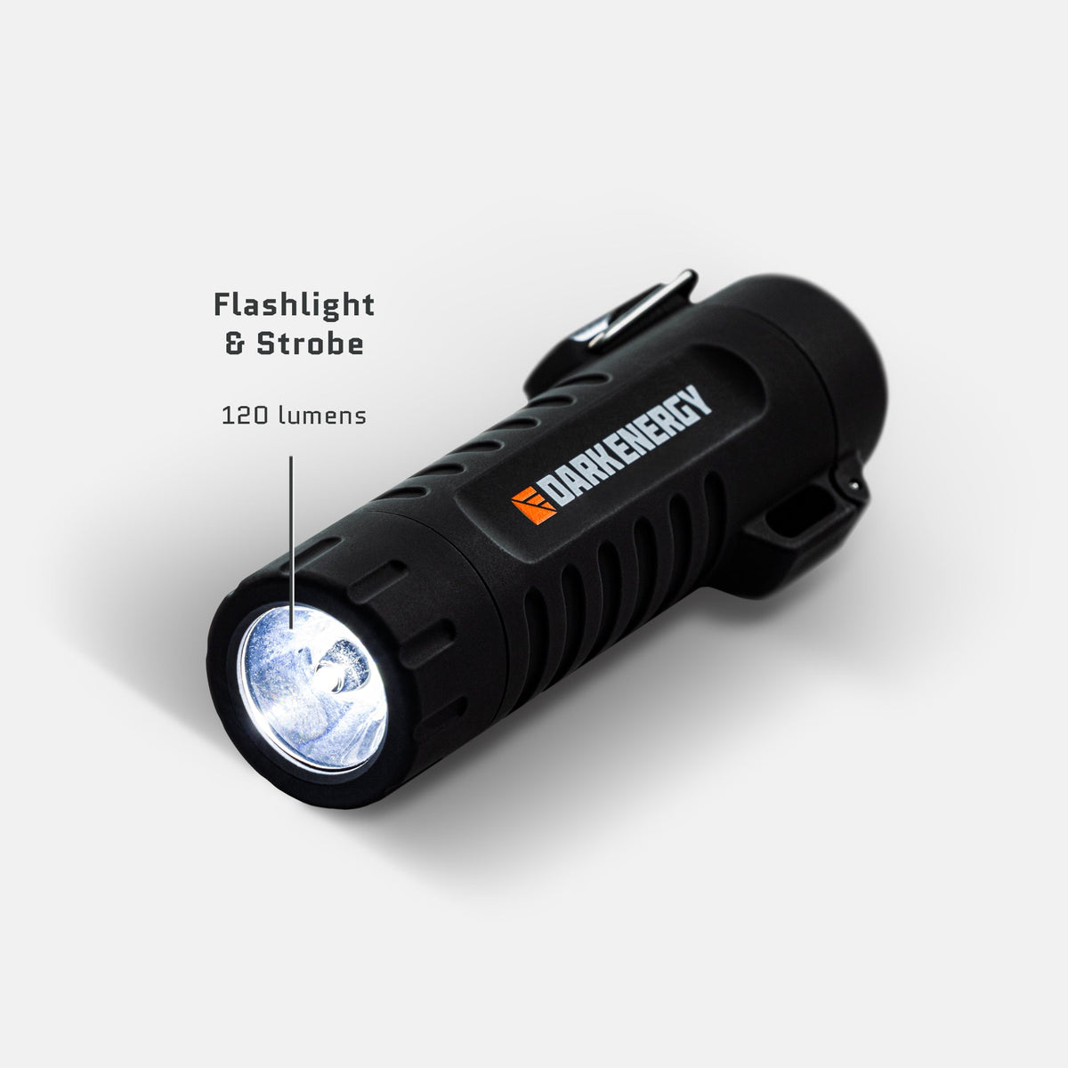 Dark Energy Plasma Lighter – Windproof, USB Rechargeable, Built-In Flashlight