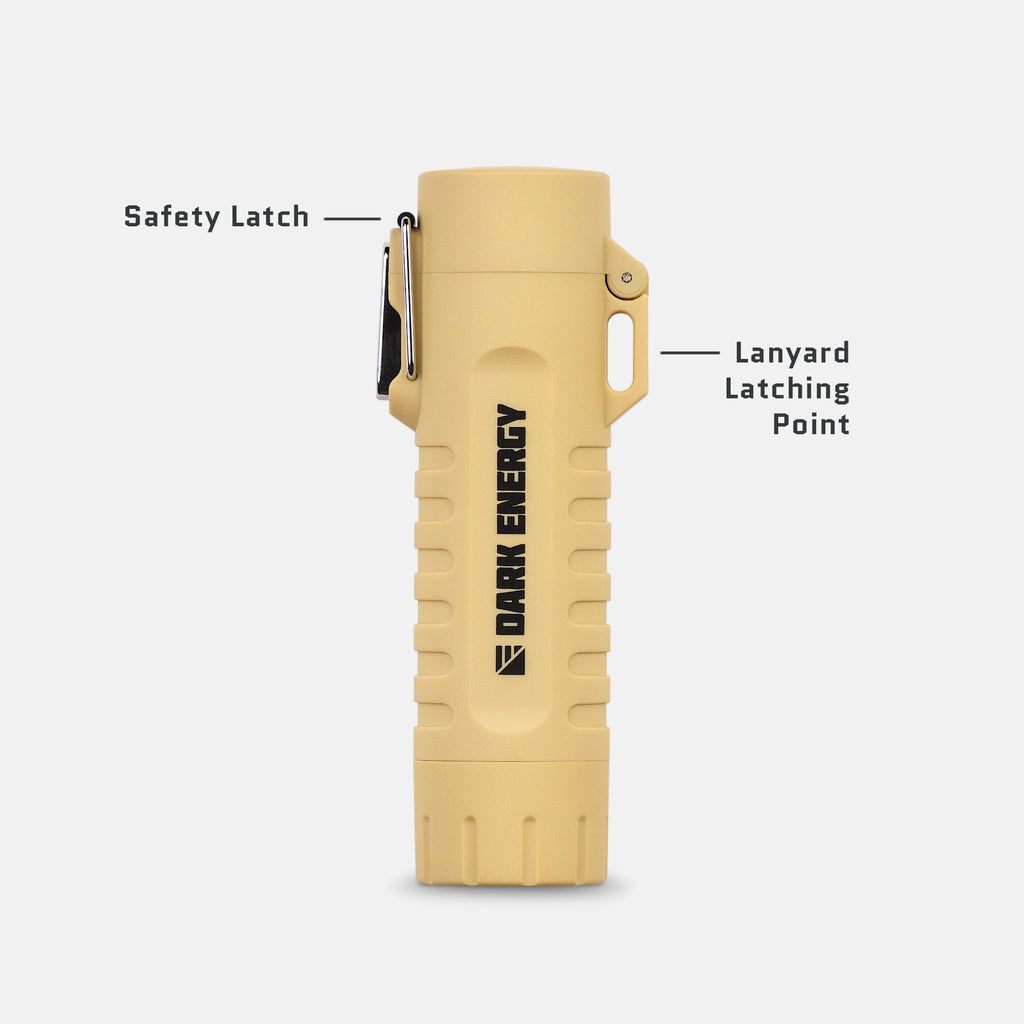 Dark Energy Plasma Lighter – Windproof, USB Rechargeable, Built-In Flashlight